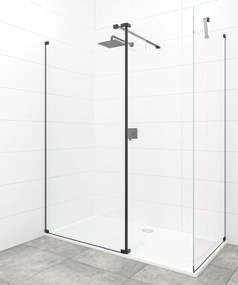 Sprchová zástena Walk-in 140x90 cm SAT SATBWI14090PACROZC