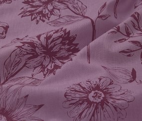 Posteľná bielizeň renforcé, štandardná veľkosť, fialová