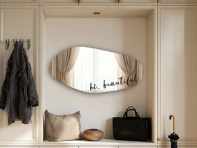 Nálepka na zrkadlo S20 – Hi, beautiful