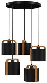 Luster na lanku JONKO 5xE27/60W/230V