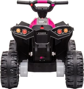 LEAN CARS HL568 Ružový dobíjací štvorkolka