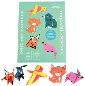 Origami skladačky mačka a kamaráti