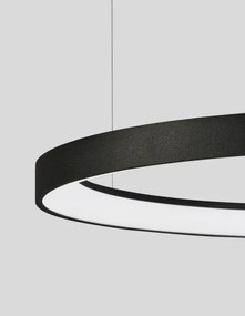 LED luster Pertino 58 3000K čierne