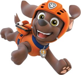 11 nálepiek 10x10cm • Paw Patrol - textilná nálepka na stenu