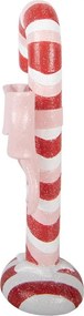 Vianočné dekorácie cukrová palica s mašľou Candy Cane - 11*6*20 cm