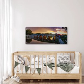 Obraz mostu (120x50 cm)