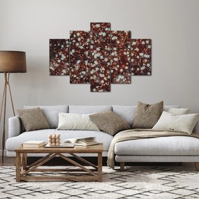 Obraz kvetu Nezábudky lesnej (150x105 cm)