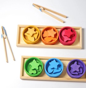 Grimm's - Dúhové misky - hra na triedenie