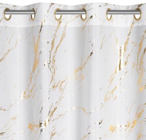 ZÁVES NA KRÚŽKOCH LANI 140X250 CM VZOROVANÁ