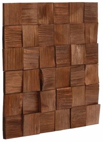 VZORKA - QUADRO MINI 2 - drevený obkladový panel na stěnu - rozmer vzorku: 190 x 190 mm