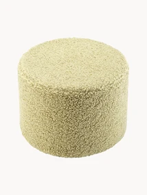 Detská taburetka z plyšu Sugar, Ø 40 cm