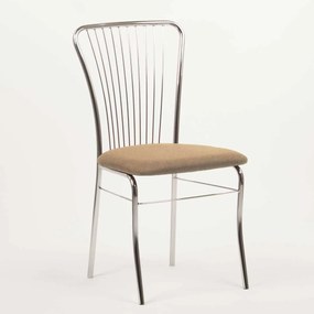 Stima Stolička IRINA chrom Vyberte látku ->: LUX Cappuccino 24