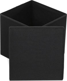 Taburetka čierna TAB-461 BK2