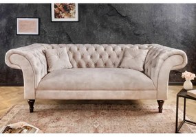 Sedacia súprava 42662 225cm Paris - Zamat Champagner  - Komfort-nábytok