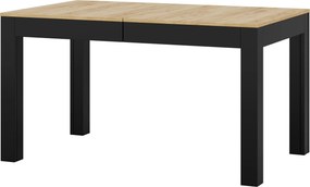 Rozkládací jídelní stůl Jord 140/260 cm dub Craft/černý