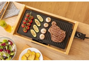 Sencor - Stolný elektrický gril 1800W/230V bambus