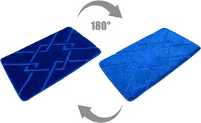 Kúpeľňový koberček MORENO modrý