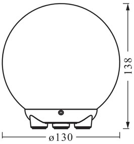 Osram - LED RGBW stmievateľná stolová lampa SMART+ MAGIC LED/2,5W/5V Wi-Fi