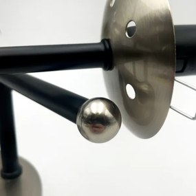 Brilagi - Prisadený luster MALIVA 3xE14/15W/230V matný chróm/dymová