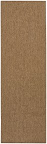 BT Carpet - Hanse Home koberce Behúň Nature 103530 Hnedý – na von aj na doma - 80x450 cm