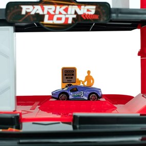 Baby Mix Garáž pre deti s helikoptérou, 60 x 33 x 29 cm