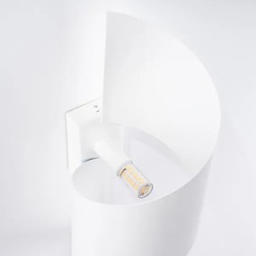 Sollux SL.1308 - Nástenné svietidlo TALASSA 1xG9/8W/230V biela