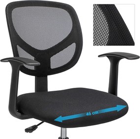 Kancelárska stolička Oma čierna