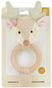 Bieco - Motorická hračka s hrkálkou - jelenček