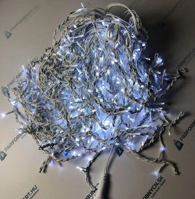 Vonkajší LED vianočný záves 25M+ 500LED - cold white