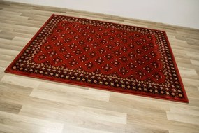 Koberec Afgan 3099A čierny / červený