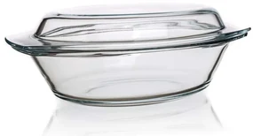 Simax Pekáč sklenený oválny s vekom 3,6 l