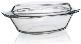 Simax Pekáč sklenený oválny s vekom 3,6 l