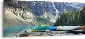 Obraz - Moraine Lake (120x50 cm)