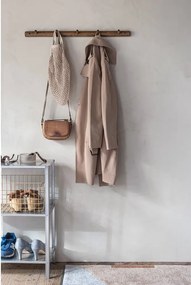 Hnedý nástenný vešiak z dubového dreva 72 cm Roots – Mette Ditmer Denmark
