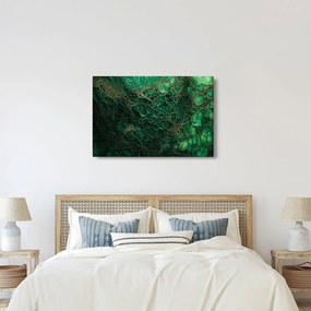 Obraz - Zelený mikroskopický záber (90x60 cm)