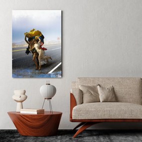 Gario Obraz na plátne Behanie v daždi - Jose Luis Guerrero Rozmery: 40 x 60 cm
