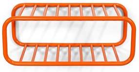 Oranžový kovový závesný vešiak na topánky Retro – Spinder Design