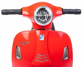 Baby Mix Detská elektrická motorka Vespa, červená