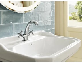 Roca A5A3A4BC00 - Umývadlová batéria CARMEN 17,8 cm s výpustom a prepadom chrom