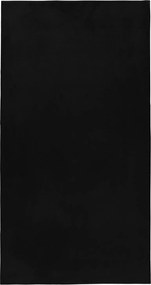 Ayyildiz, Koberec behúň Pouffy 5100 Black, 80x250, čierna, obývacia izba