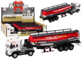LEAN TOYS Kamión s cisternou TIR 1:24, zvuky, svetlá