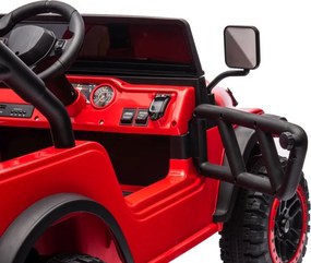 LEAN CARS Autobatéria A8813 24V červená