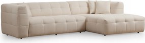 Rohová sedačka Cadellona (p) (béžová)