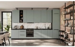 Kuchynská linka Aria SA/BL 390 cm bez kuchynskej dosky