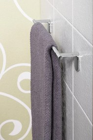 Aqualine Aqualine, ZERO držiak uterákov 330x55mm, chróm, ZE320