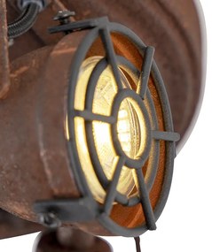 Chladné bodové svetlo hrdzavohnedé 3-žiarovkové - Sorra