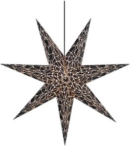 Markslöjd 704877 - Vianočná dekorácia KARLA 1xE14/25W/230V čierna 75 cm