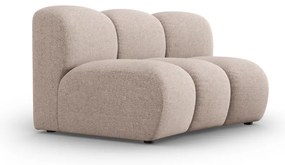 Béžový modul pohovky (stredový diel) Lupine – Micadoni Home
