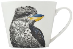 Biely porcelánový hrnček Maxwell &amp; Williams Marini Ferlazzo Kookaburra, 450 ml