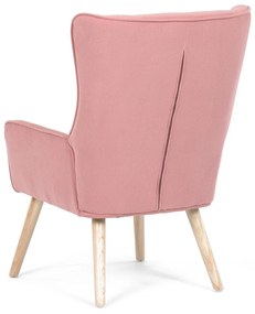 Kreslo s ušami PINK2, ružová
